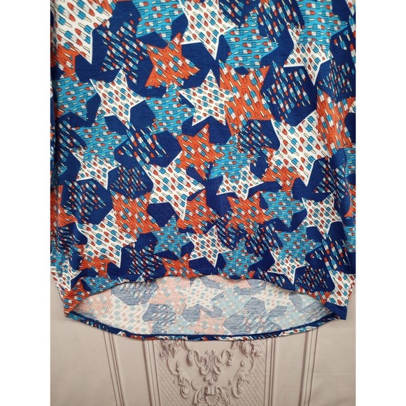 NWOT LuLaRoe Tunic Top Fireworks Popsicles Stars Patriot Summer 4th Of July SZXS - Picture 11 of 16